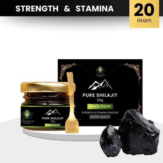Jeevan Pure Shilajit Resin – Himalayan Energy & Vitality