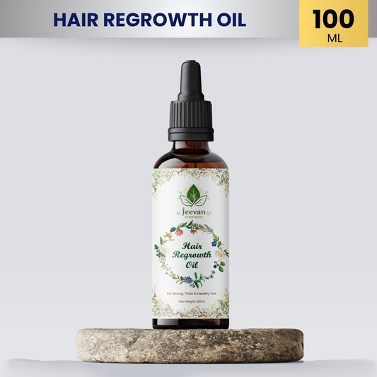 Hair Regrowth Oil – Jeevan Ayurvedic