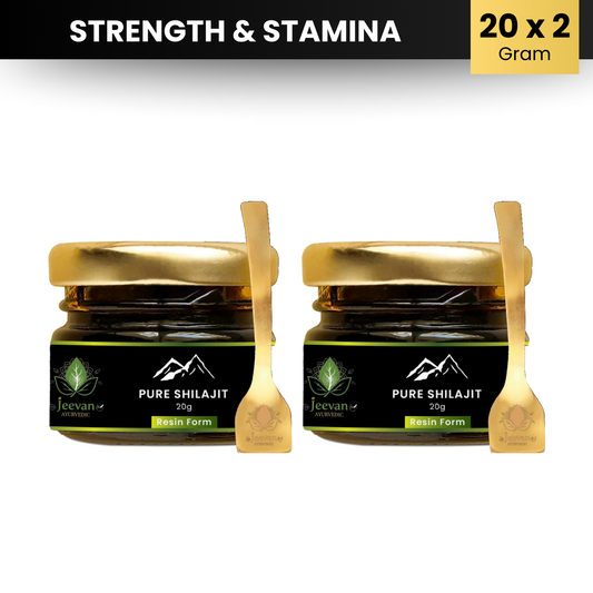 Dual - Jeevan Pure Shilajit Resin – Himalayan Energy & Vitality
