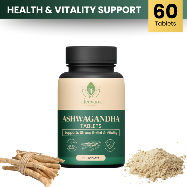 Jeevan Ayurvedic Ashwagandha – Advanced Stress Relief & Vitality Formula